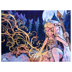 Matt Miller "Reader of Memories" Print