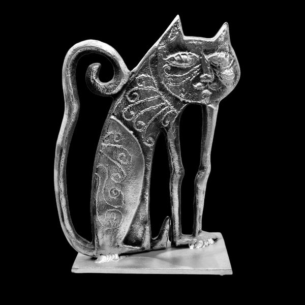 Seated Cat Sculpture