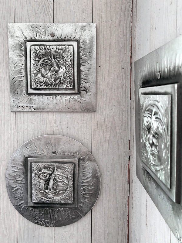 Circular Sun Looking Left Wall Hanging