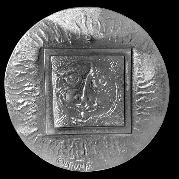 Circular Sun Looking Left Wall Hanging