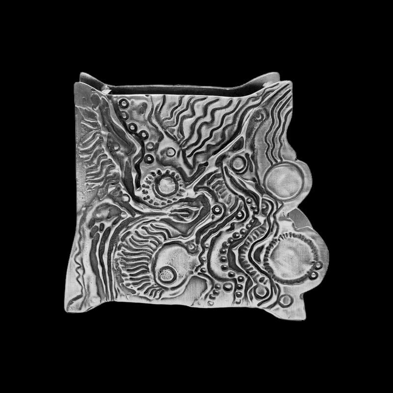 Abstract Pen Box