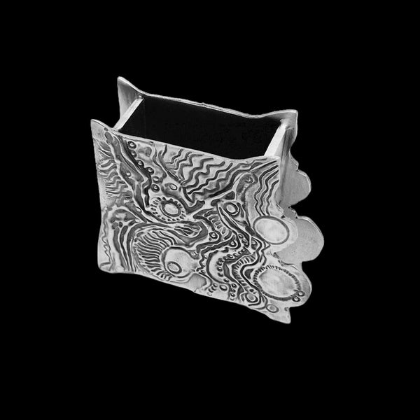 Abstract Pen Box