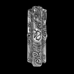 Abstract Rectangle Mezuzah