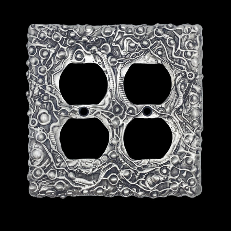 Large Double Outlet Plate