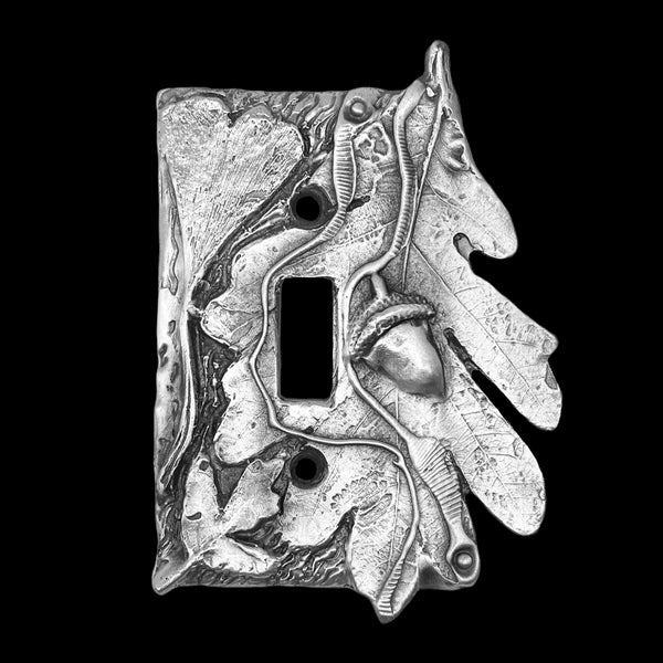 Oak Leaf Switch Plate