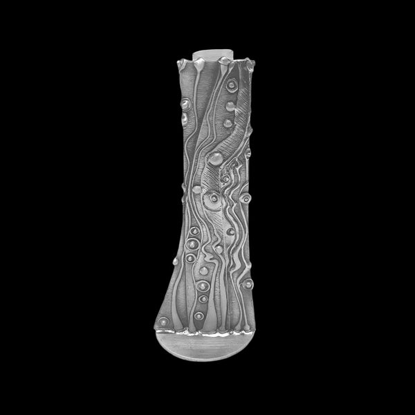 Tapered Abstract Bud Vase