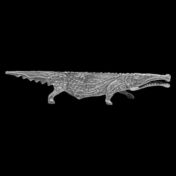 Straight Alligator Card Holder