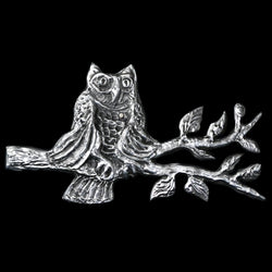 Owl On a Branch Wall Hanging