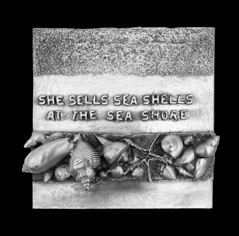 "She Sells Seashells" Tile