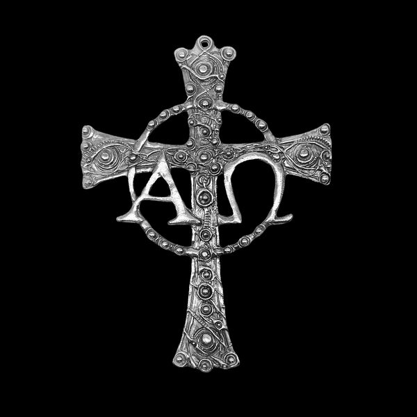 Cross with Alpha Omega