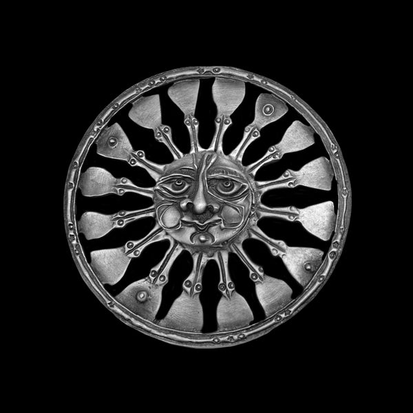 Sun Face with Broad Rays