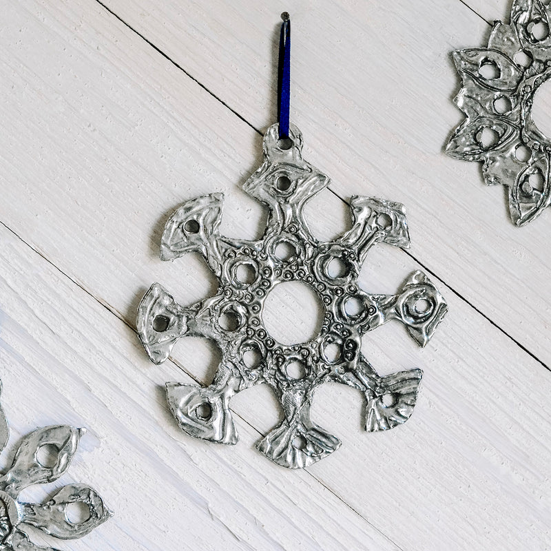 Snowflake Ornament "E"