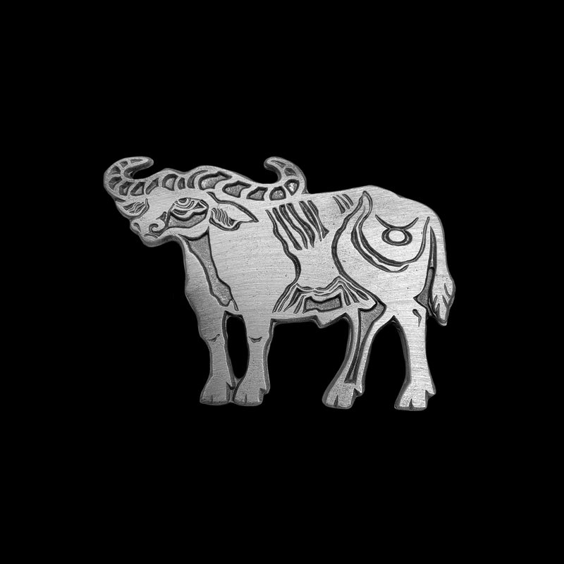 Zodiac Taurus Pin