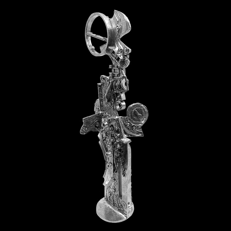One of a Kind Abstract Ring Top Totem