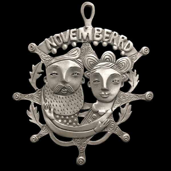 Leandra Drumm "Novembeard" Ornament