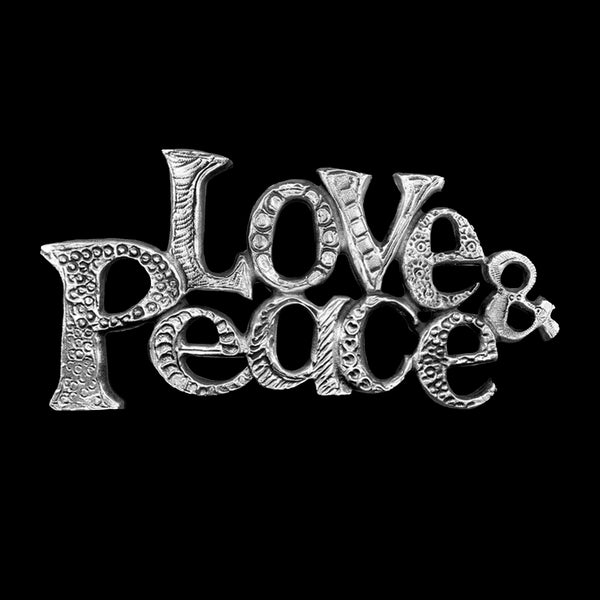 "Love & Peace" Wall Hanging