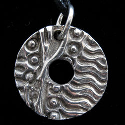Don Drumm Small Abstract Disc Pendant