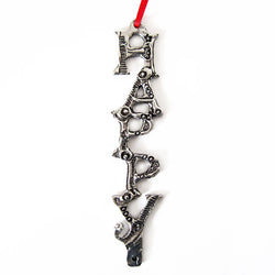 "Happy" Word Small Wall Hanging