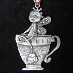 Leandra Drumm Tea Fairy Ornament