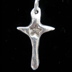 DISC Don Drumm Small Star Cross Pendant
