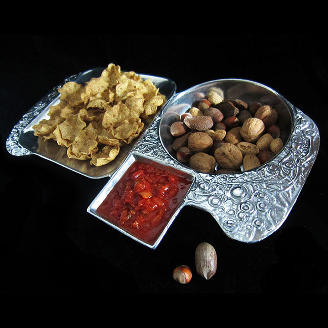 3-Section Dip Serving Tray