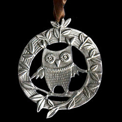 Leandra Drumm "Owl's Hollow" Ornament