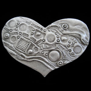 Don Drumm Big Heart Pin