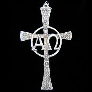 Don Drumm Alpha Omega Cross Pendant
