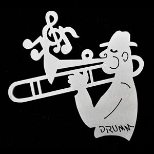 NEW! Don Drumm Jazz Trombone Player Ornament