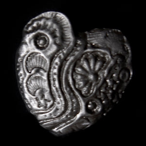 Don Drumm Garden Heart Pin