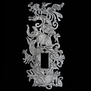 Don Drumm Oversized Animal Totem Dimmer Plate