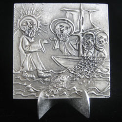 Don Drumm Jesus Walks on Water Tile