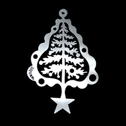 Don Drumm Tree Ornament with Star Base