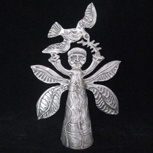 Don Drumm Angel with Bird Tree Topper