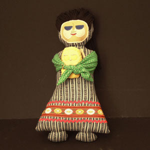 Knotty Mother Doll with Baby