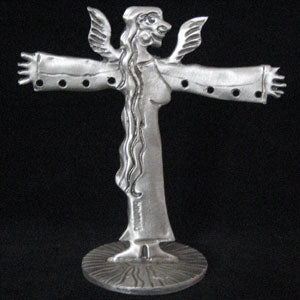 Don Drumm Standing Angel Earring Holder