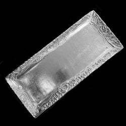 Rectangular Abstract Edge Serving Platter