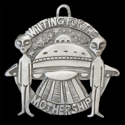 Leandra Drumm "Waiting for the Mothership" Ornament