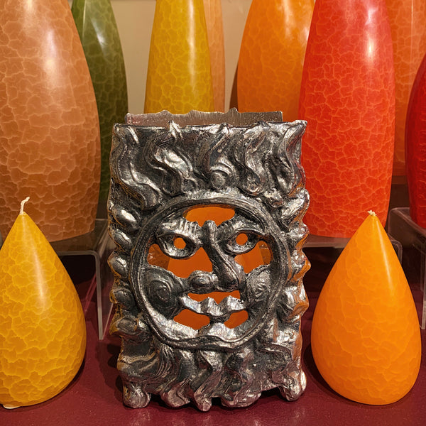 Sun Face Table Lantern / Napkin Holder