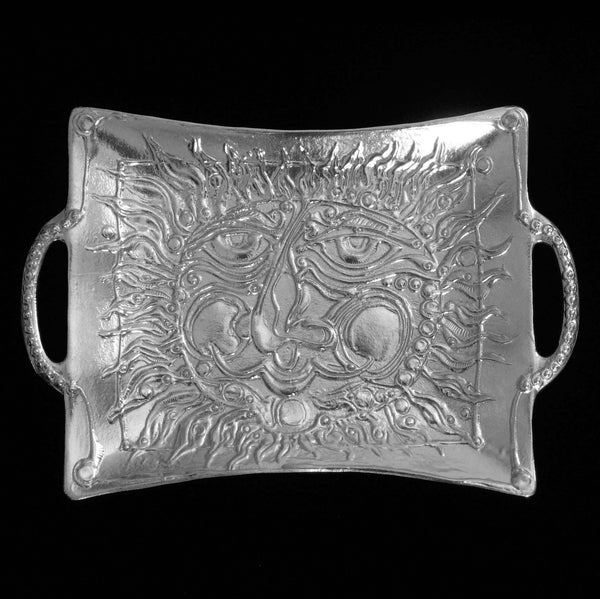 Rectangular Sun Platter with Handles