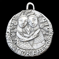 Leandra Drumm "Six Feet Closer" Ornament