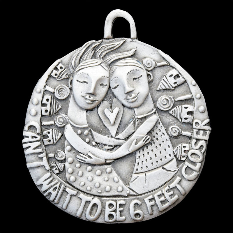 Leandra Drumm "Six Feet Closer" Ornament