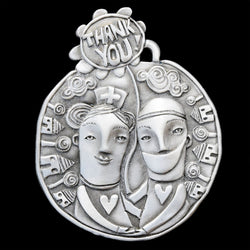 Leandra Drumm "Thank You Heroes" Ornament