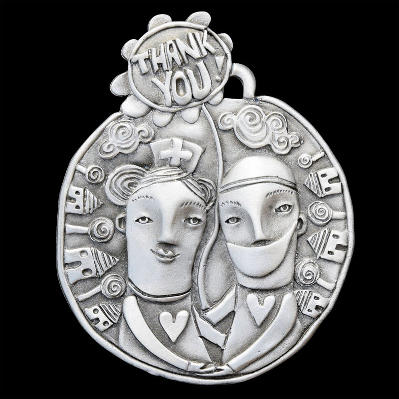 Leandra Drumm "Thank You Heroes" Ornament
