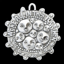 Akron Artist, Leandra Drumm. We're all in this together Ornament 2020