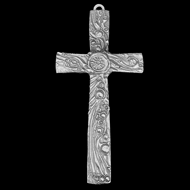 Abstract Sun Center Cross Wall Hanging